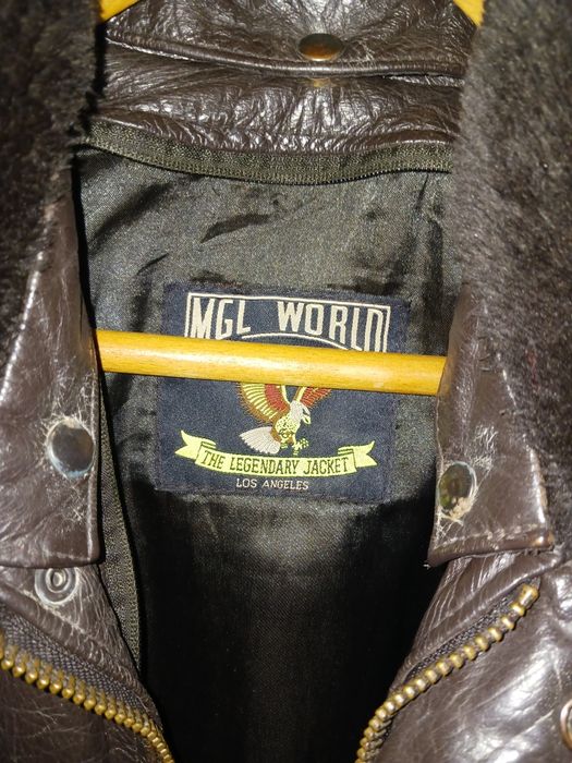 Casaco de cabedal de homem