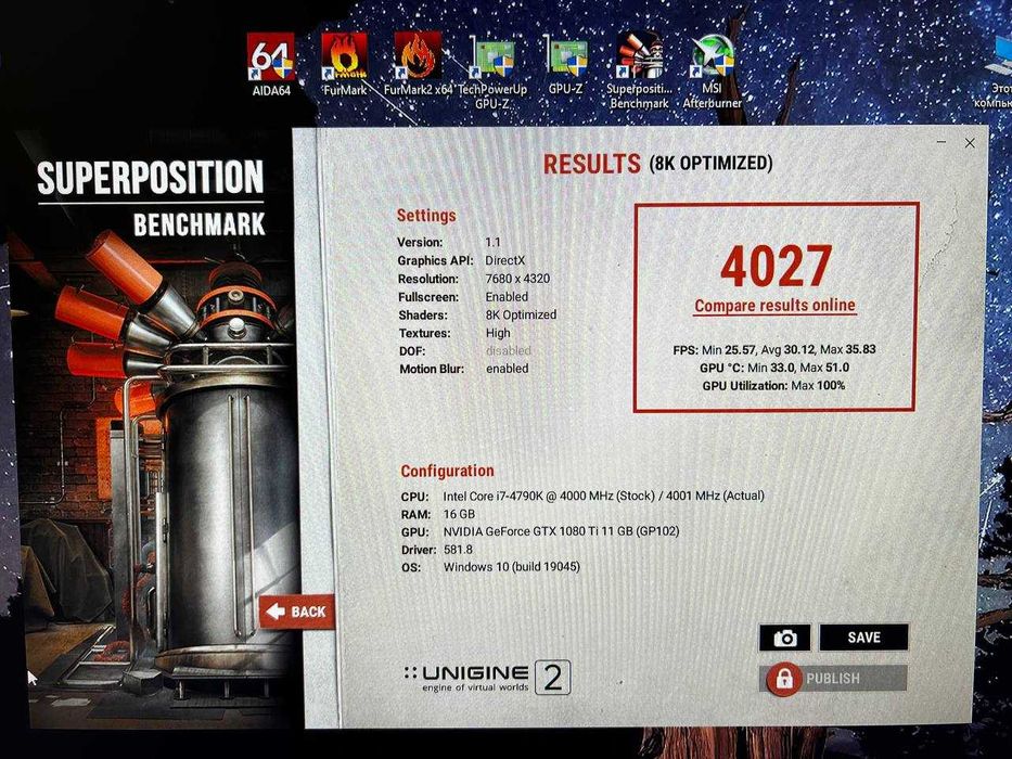 Відеокарта Palit GeForce GTX 1080 Ti GameRock, 11gb