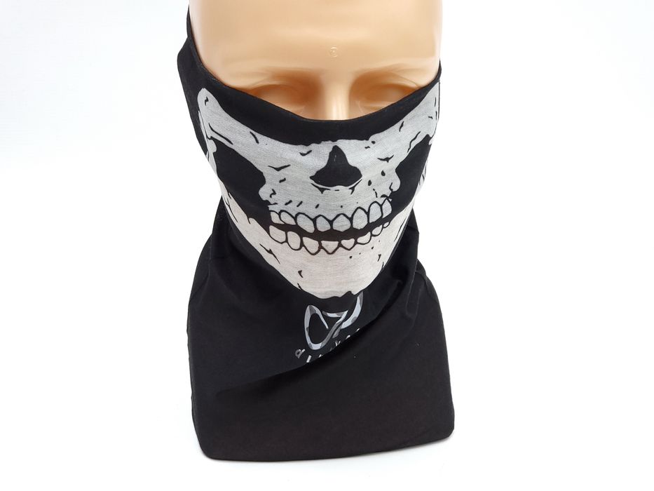 NOWY Komin czaszka na rower Oryginał DLBIKES na narty prezent