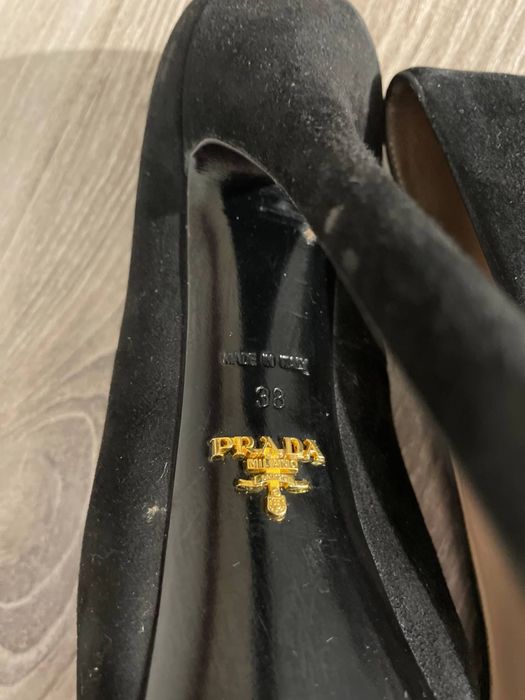 Туфли Prada черные