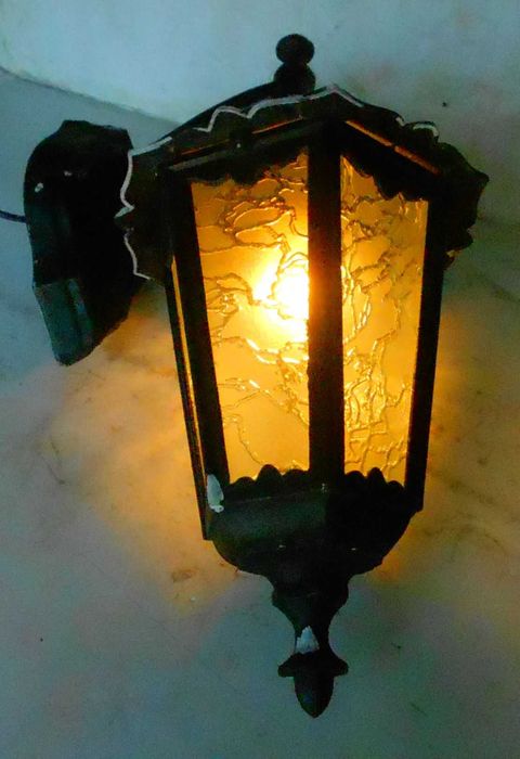 Kinkiet taras, balkon ,ogród z żarówką LED, zabytek