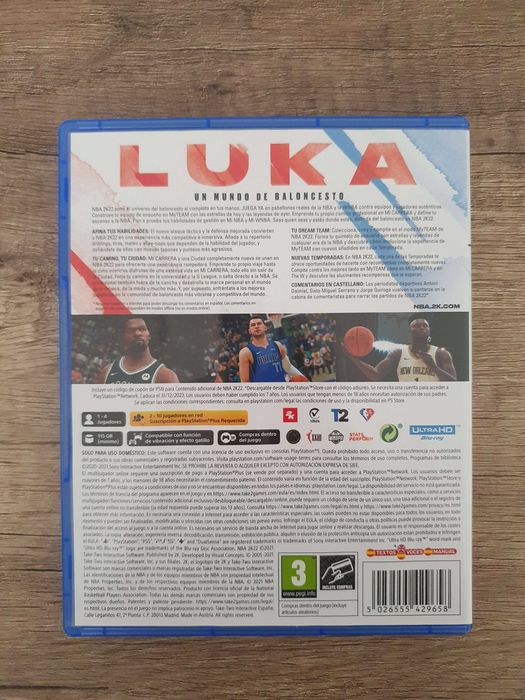 NBA 2k22 (Jogo PS5)