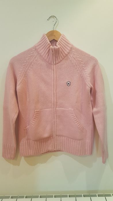 Casaco malha rosa da Kontagio, tam.M