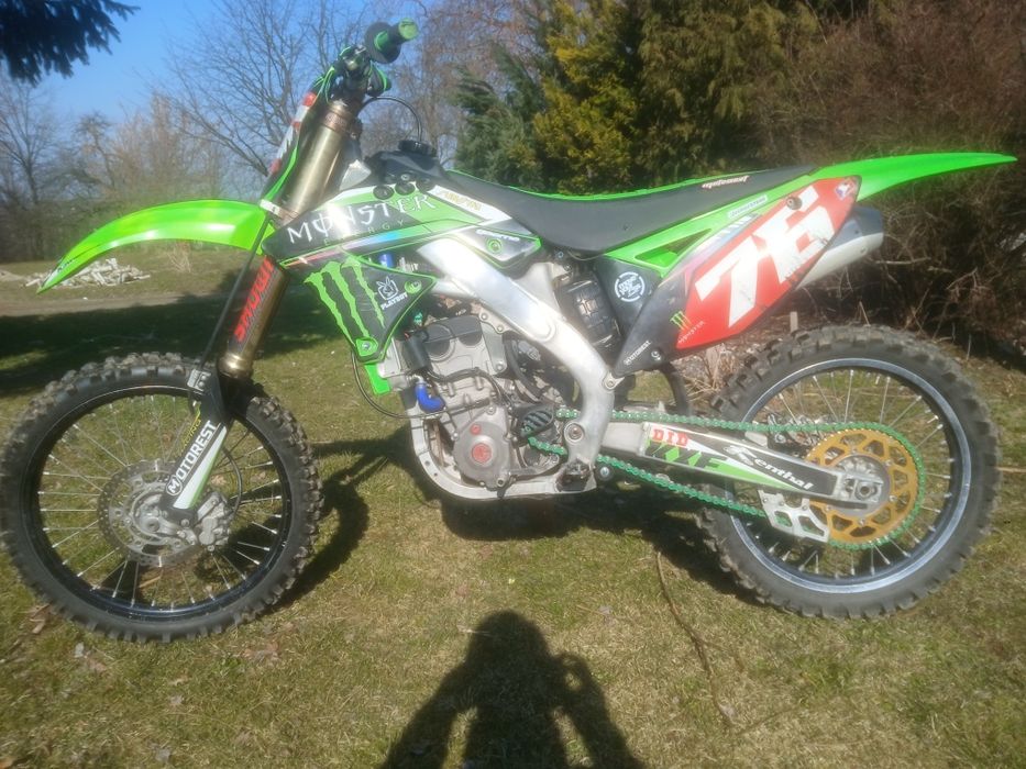 Kawasaki kxf 250 wtrysk cross yzf crf rmz sxf