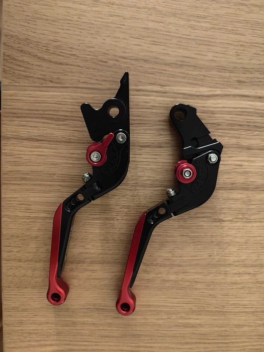 Manete travão e embraiagem dobrável mota