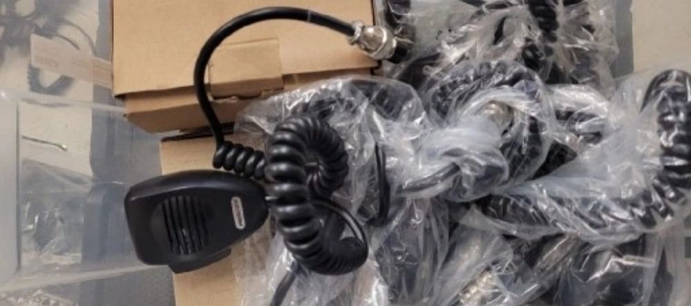 Mikrofon CB President ze zmianą kanału