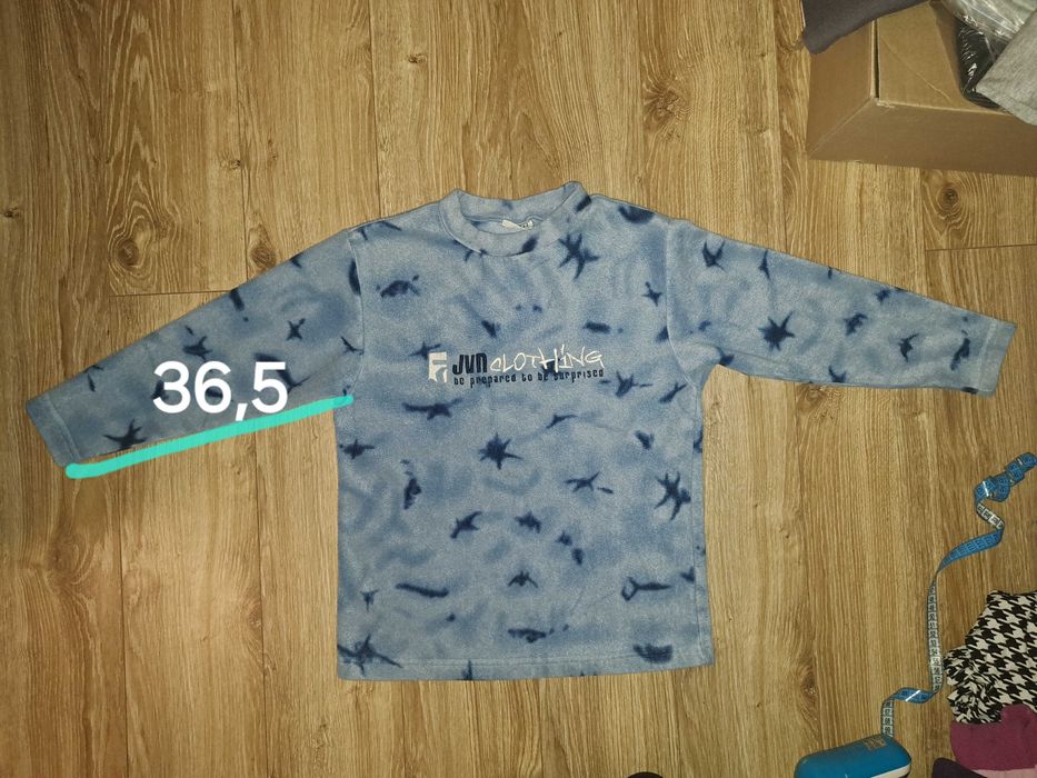 Bluza "Wzorki na milutkim polarze"