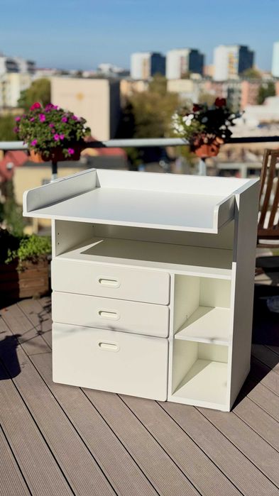 Przewijak IKEA Smastad + koszyki