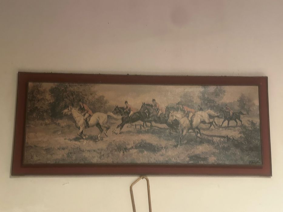 Quadro Cavalos Vintage