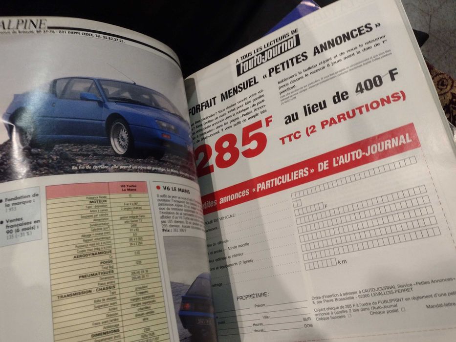 Revista L´Auto-Journal Salon 3 unidades