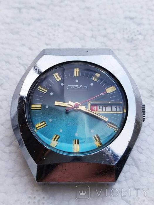 Часы Слава механические на ходу производство СССР sk563