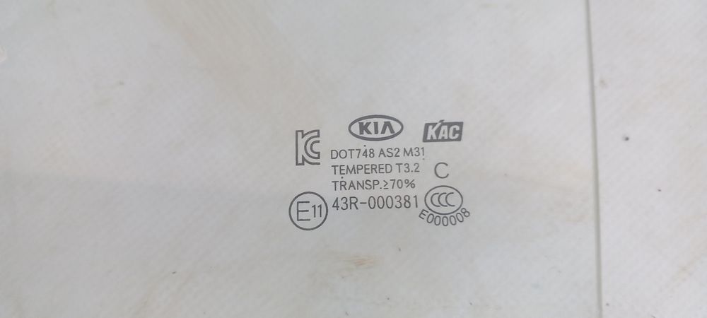Vidro porta trás esquerdo KIA Rio III (UB)