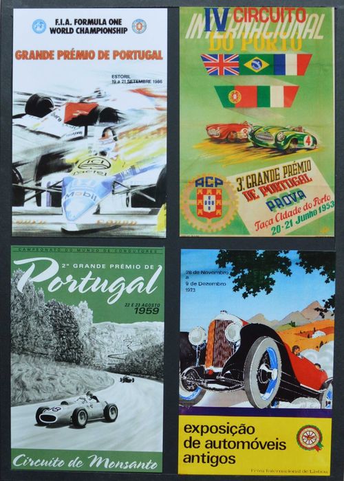 Postais - 8 unidades - automobilismo - olx X10479