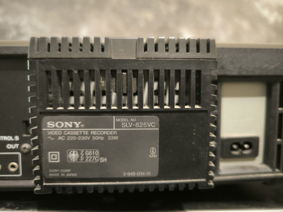 Sony SLV825VC  leitor de VHS