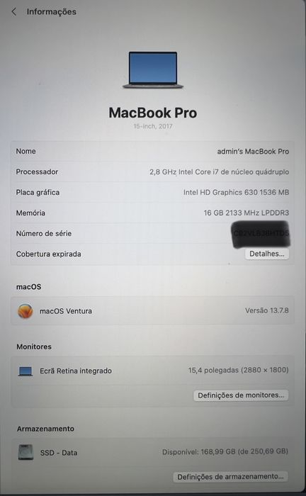 MacBook Pro 2017