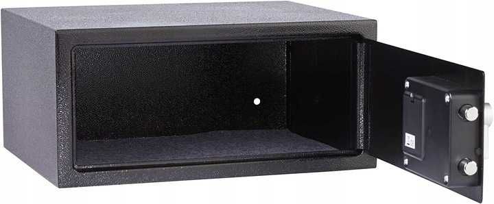 SOLIDNY Sejf na laptopa dokumenty SZYFR KOD elektroniczny kasa MOCNY