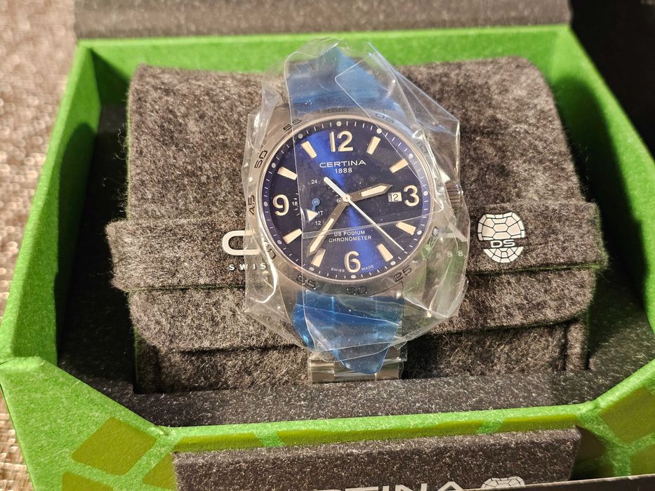 Zegarek męski - Certina DS Podium GMT COSC Chrono - Nowy, Nienoszony