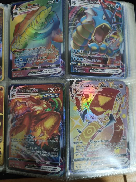 Cartas Pokémon em ótimo estado