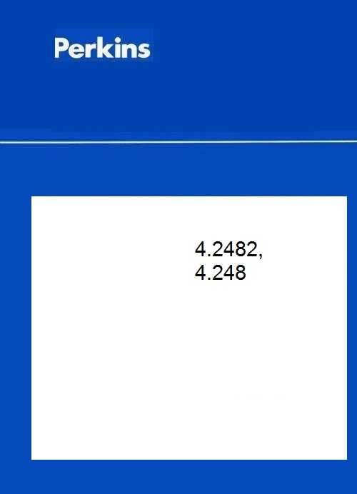 Silniki Perkins a4.248, 4.248, 4.2482 Instrukcja napraw