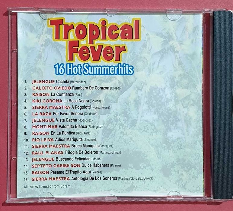 CD - Tropical Fever - 16 Hot Summerhits