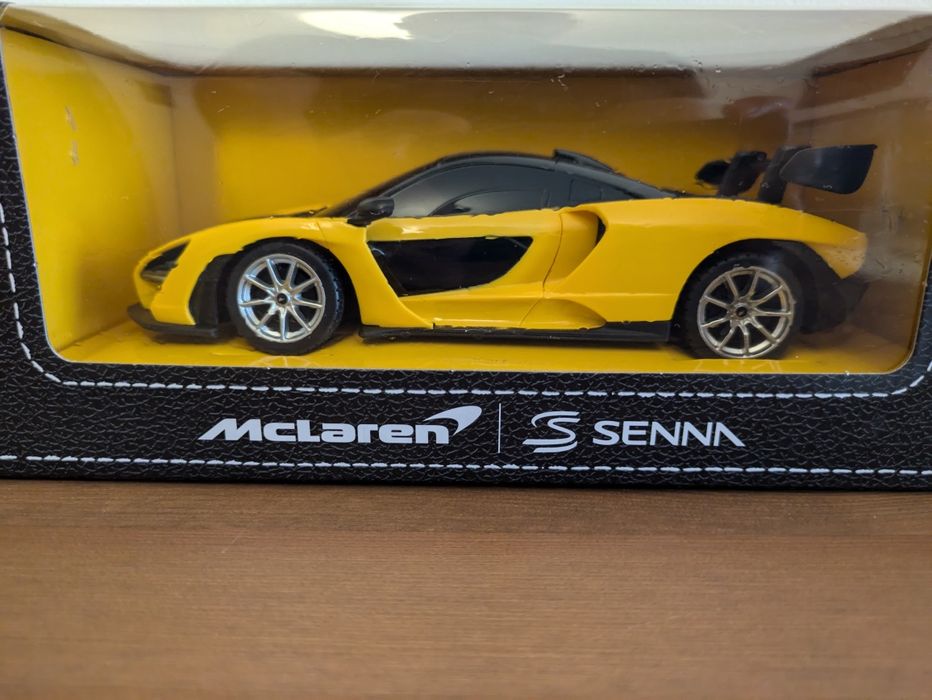 NOVO e SELADO - McLaren Senna 1:24 R/C Amarelo RaStar