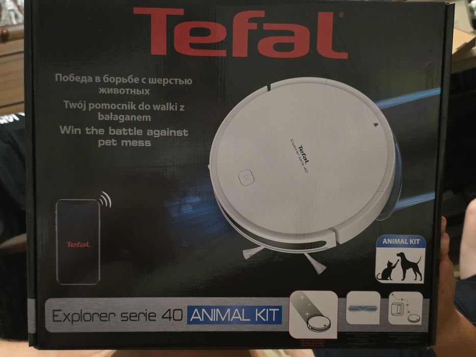 Tefal serie 40 робот пилосос