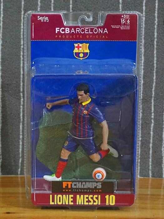 Figuras Cristiano Ronaldo e Messi