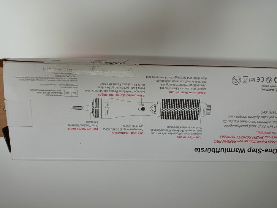 Lokówka/suszarka/prostownica do stylizacji włosów  ,,parwin pro  " nowa
