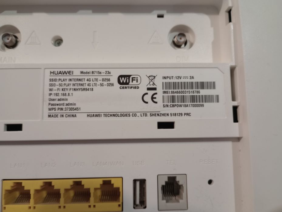 Router Huawei LTE B715s-23c