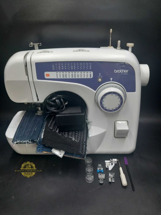 Maszyna do szycia Brother do jeansu, filcu, firan Gwarancja 12 msc