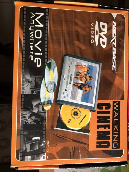 Dvd carro next base para viagens longas