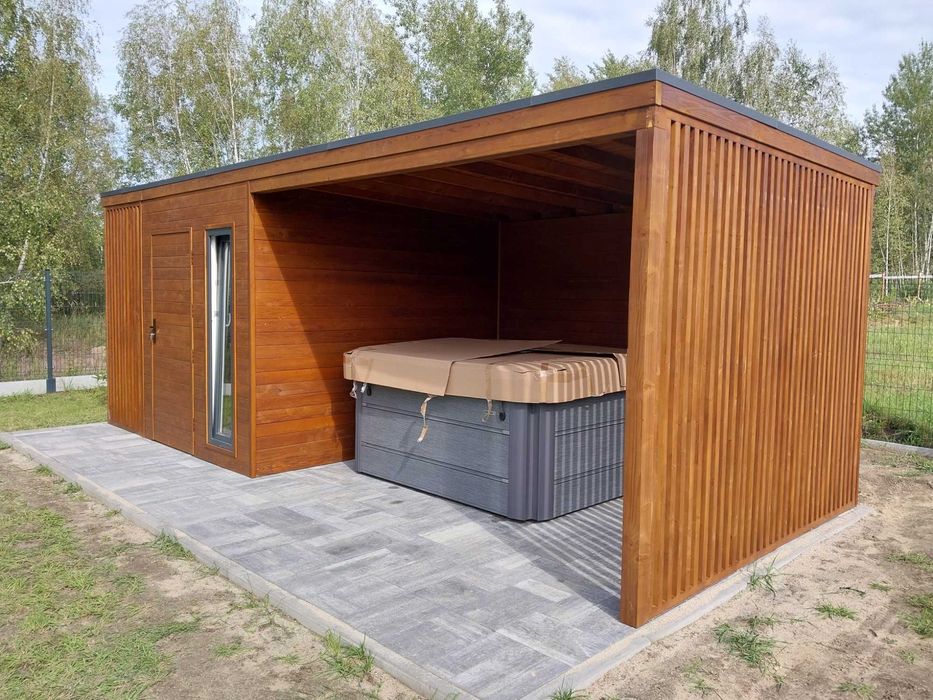 Domek Ogrodowy z Altana 7 m x 3 m