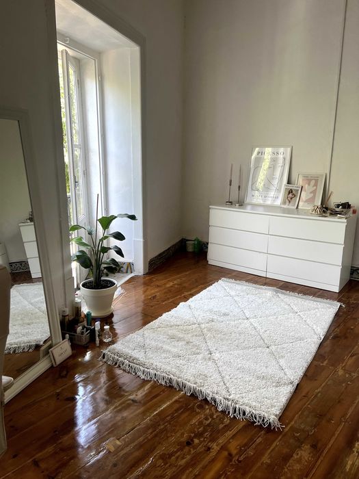 Tapete estilo berbere carpet beige new novo rug
