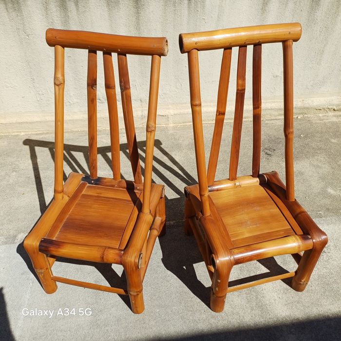 Cadeiras de Bambu