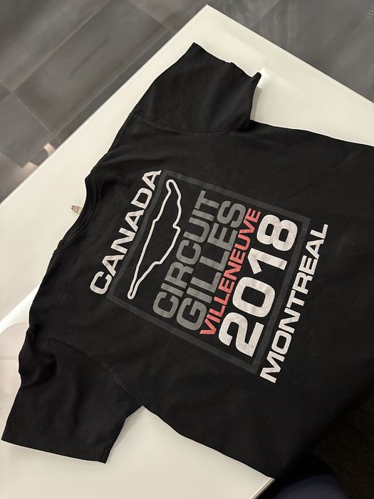 Tshirt Formula 1 canada 2018 montreal circuit Villeneuve