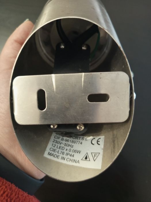 Candeeiro parede exterior