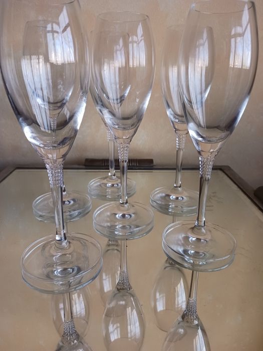 Conjunto 6 cálices cristal