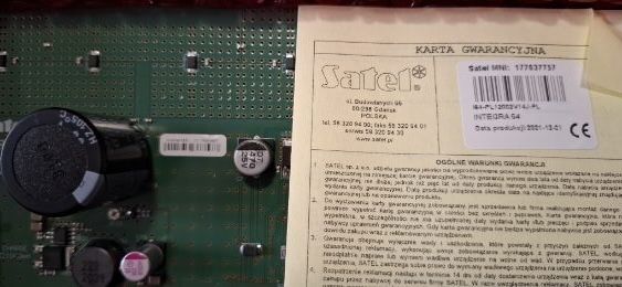 Zestaw alarmowy SATEL-INTEGRA 64