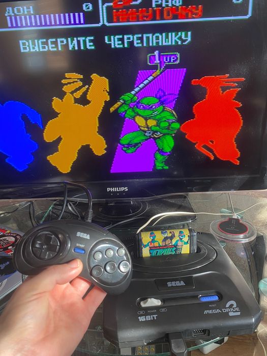 Приставка Sega Mega Drive 2 made in japan