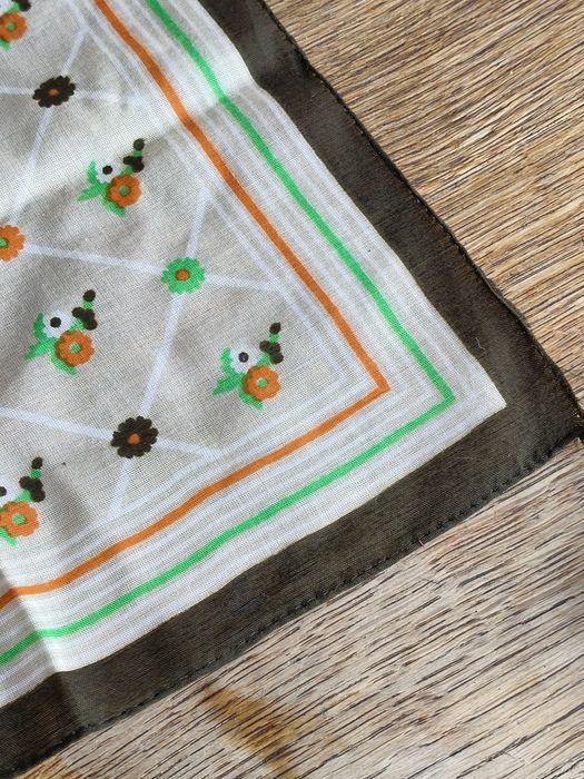 Stara apaszka chustka z okresu PRL ⁷⁷