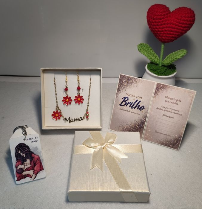 Conjunto fio + brincos
