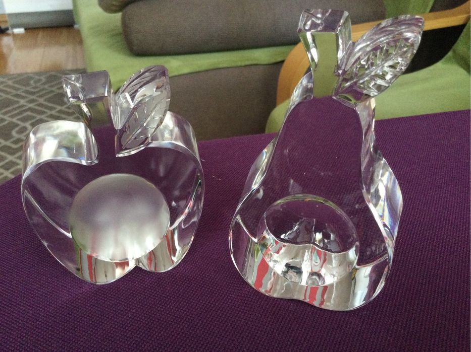 Sprzedam jabłko oraz gruszkę kryształową