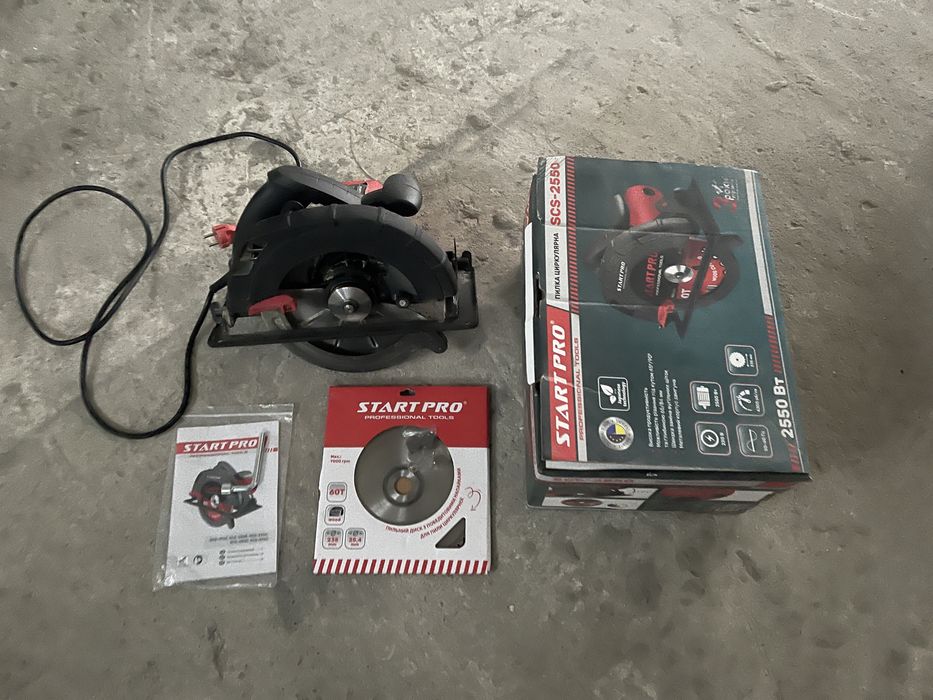 Пилка циркулярнаSTART PRO SCS-2550