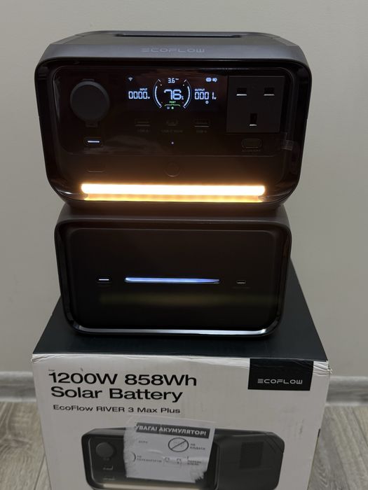 Зарядная станция EcoFlow RIVER 3 MAX PLUS 858 Wh