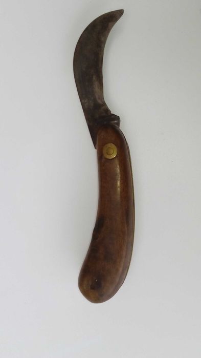 Nóż ogrodniczy sygnowany Koroną.