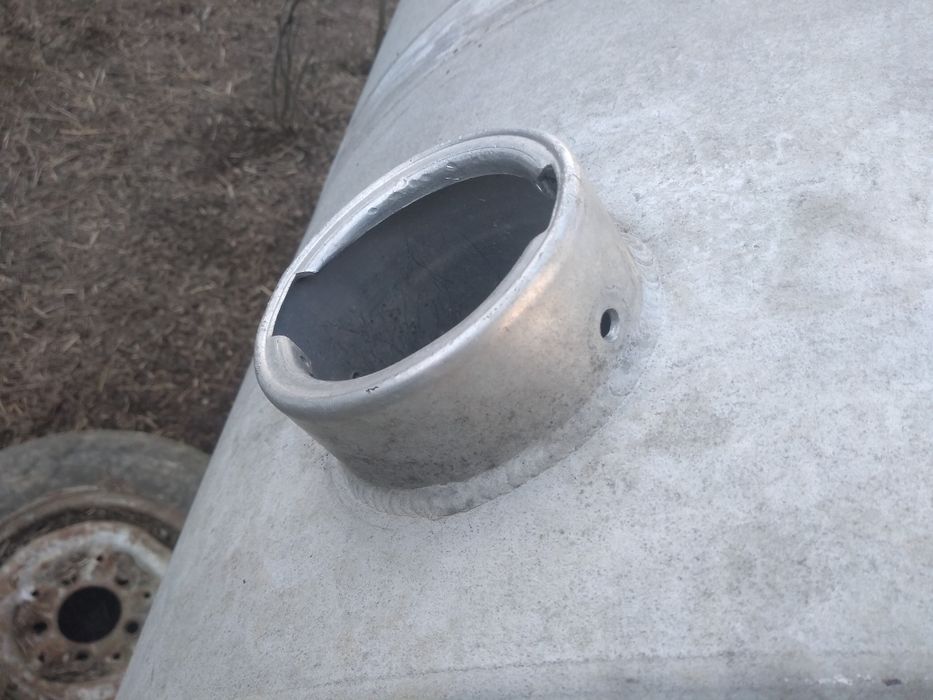Zbiornik aluminiowy okrągły 625l