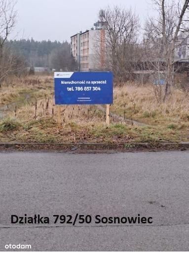Działka inwestycyjna pod zabudowę mieszkaniową i usługową Sosnowiec - Widok 3