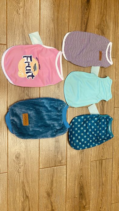 Одежда для вашей собачки цена за 8 футболок