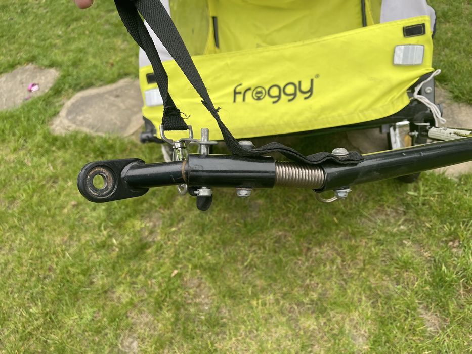 Przyczepka rowerowa dla psa