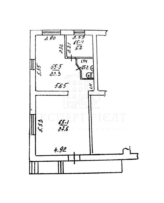 RLT V01 Оренда комерційного фасадного приміщення пр. Перемоги, Центр